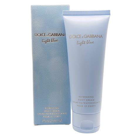 dolce gabbana light blue refreshing body cream 100ml séphora|dolce and gabbana body wash.